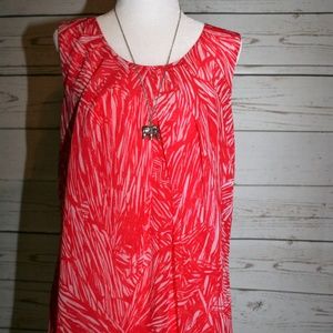 Liz Claiborne stripy tank top